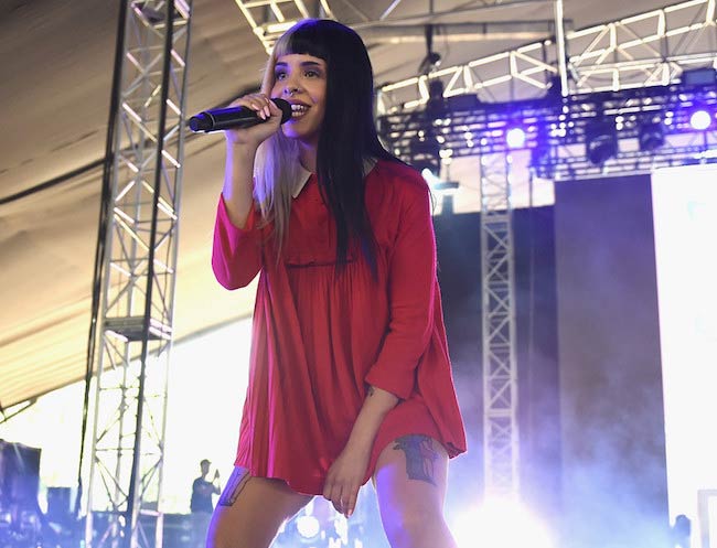 Melanie Martinez på scenen ved Panorama NYC Festival 2016