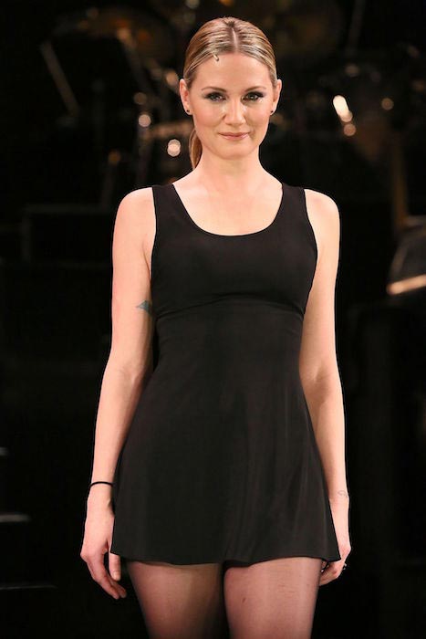 Jennifer Nettles under Chicago -øvelser i New York City i januar 2015