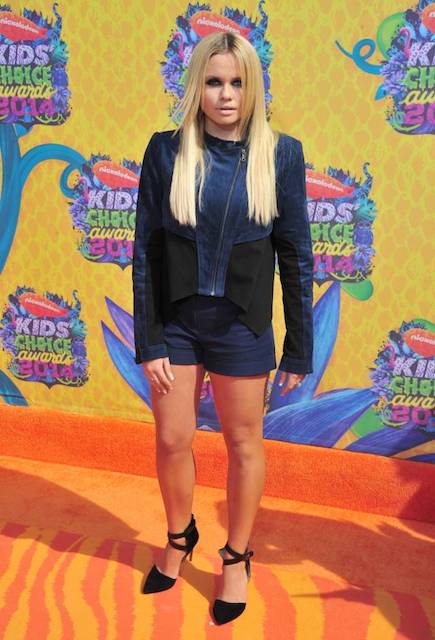 Alli Simpson under Kids Choice Awards 2014