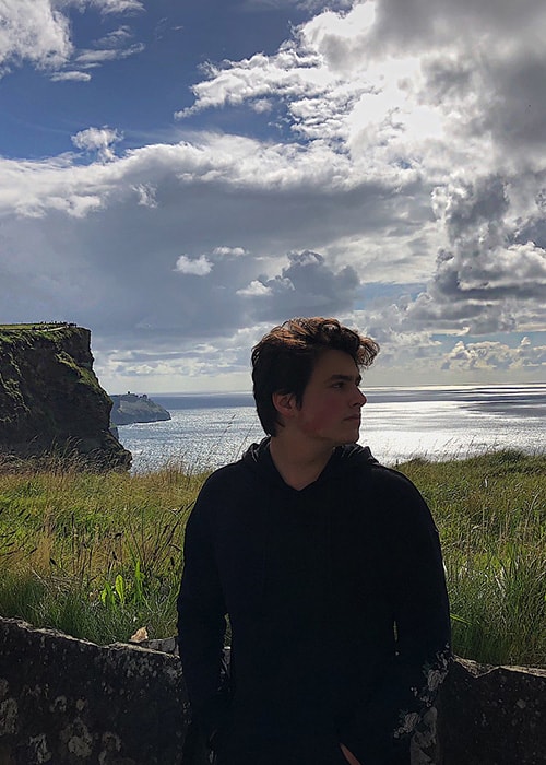 Liam Attridge set på sin Instagram -profil i august 2018