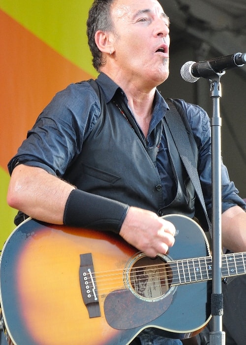 Bruce Springsteen blev fanget, mens han optrådte på New Orleans Jazz & Heritage Festival 2012