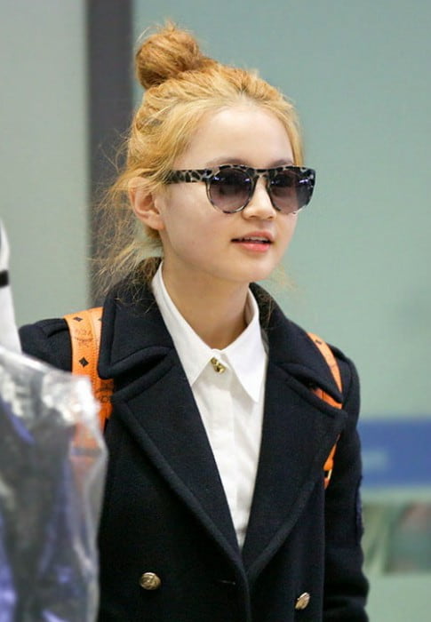 Lee Hi Incheonin lentokentällä tammikuussa 2013