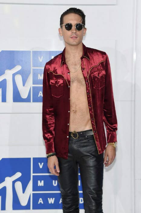 G-Eazy på MTV Video Music Awards i august 2016