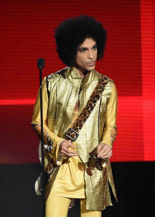 Ο Prince στα American Music Awards τον Νοέμβριο του 2015
