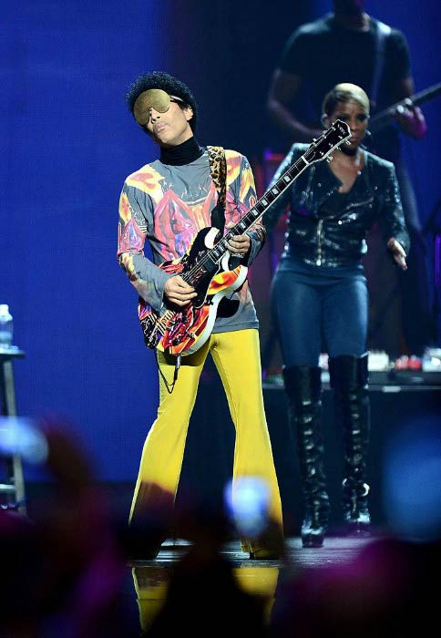 Prince opptrådte på iHeartRadio Music Festival i september 2012