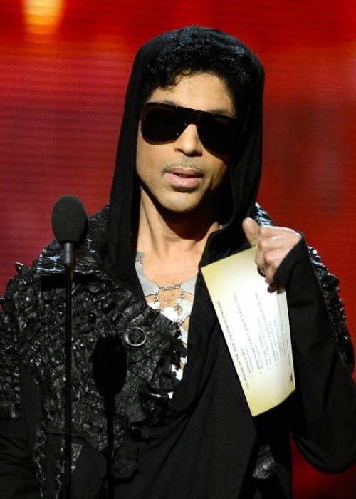 Prince ved den 55. årlige GRAMMY Awards i februar 2013