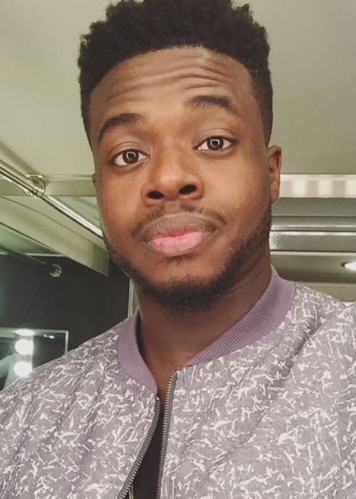 Kevin Olusola Instagram -selfiessä lokakuussa 2017
