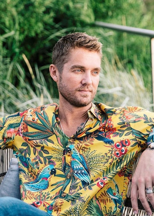 Brett Young, kot je prikazano v objavi na Instagramu septembra 2019