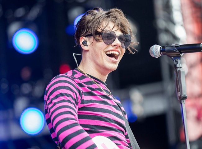 Yungblud under Rock am Ring musikkfestival i 2018