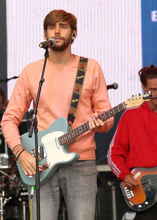 Álvaro Soler optrådte på Tag der Sachsen i Löbau, Tyskland i 2017