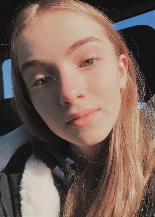 Lauren Orlando όπως φάνηκε τον Φεβρουάριο του 2018