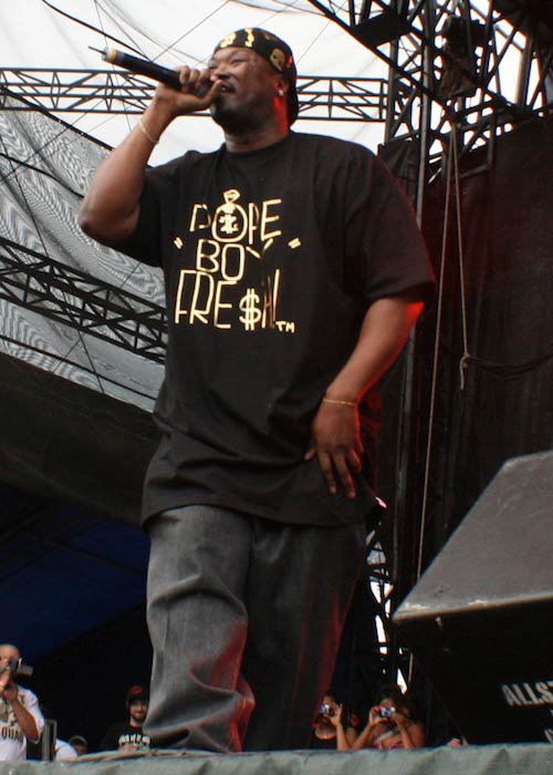 Rapper Project Pat optrådte ved et arrangement i 2008