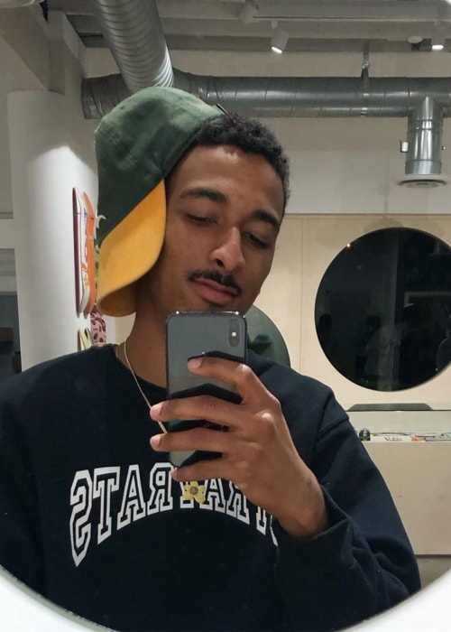 Travis Bennett i en selfie i november 2018