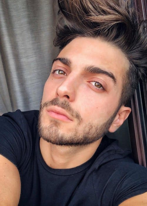 Gianluca Ginoble Instagram-selfiessä, kuten nähtiin lokakuussa 2018