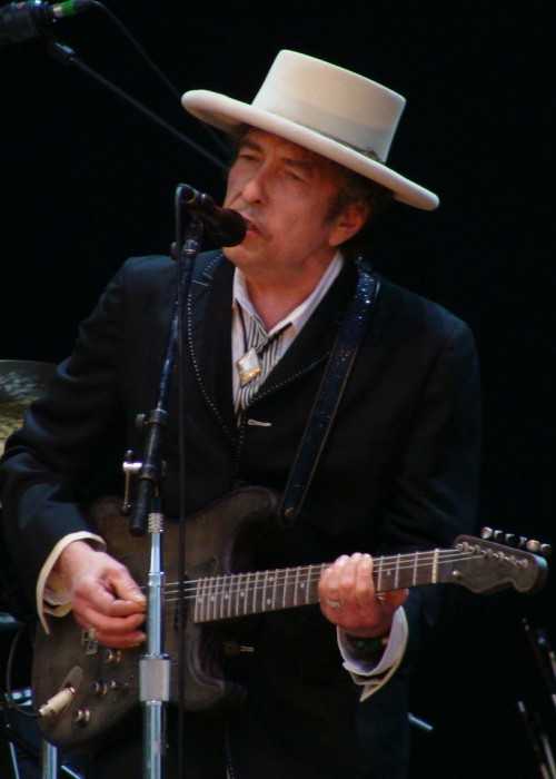 Bob Dylan på Azkena Rock Festival i juni 2010