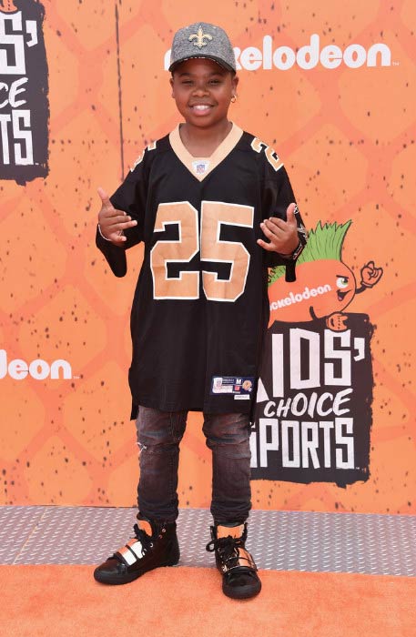 Ο Μπέντζαμιν Φλόρες στα αθλητικά βραβεία Nickelodeon Kids' Choice 2016