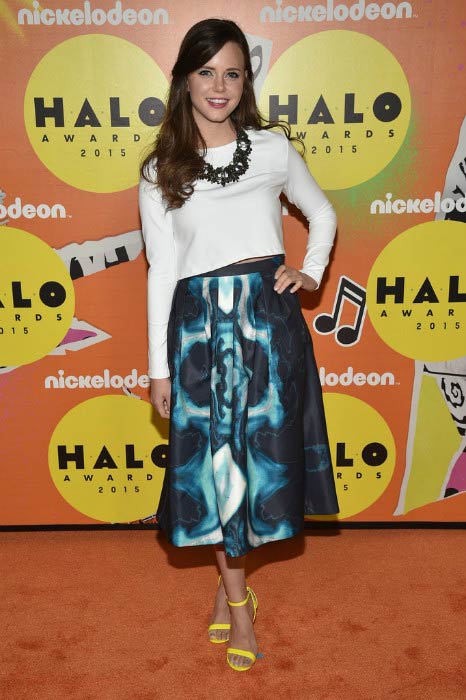 Tiffany Alvord ved Nickelodeon HALO Awards i november 2015