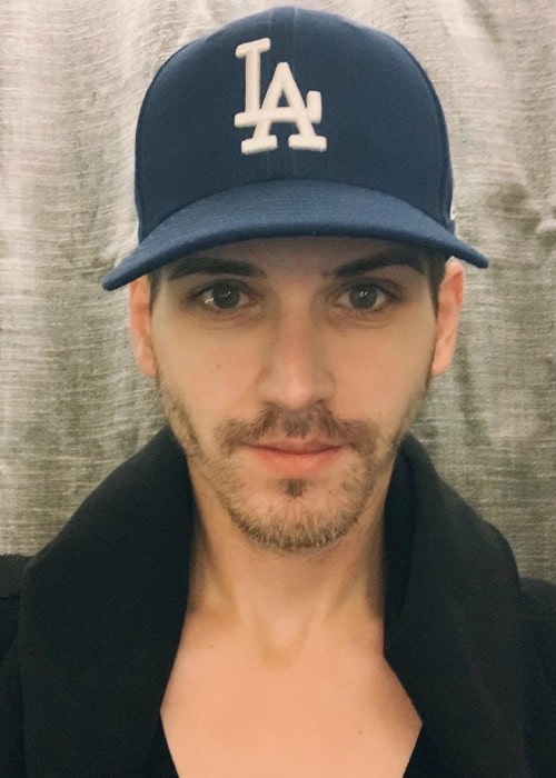 Mikey Way i en Instagram-selfie som set i maj 2019