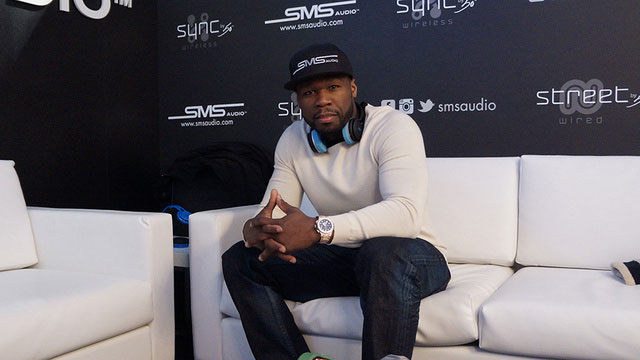 50 Cent κατά τη διάρκεια της CES 2014