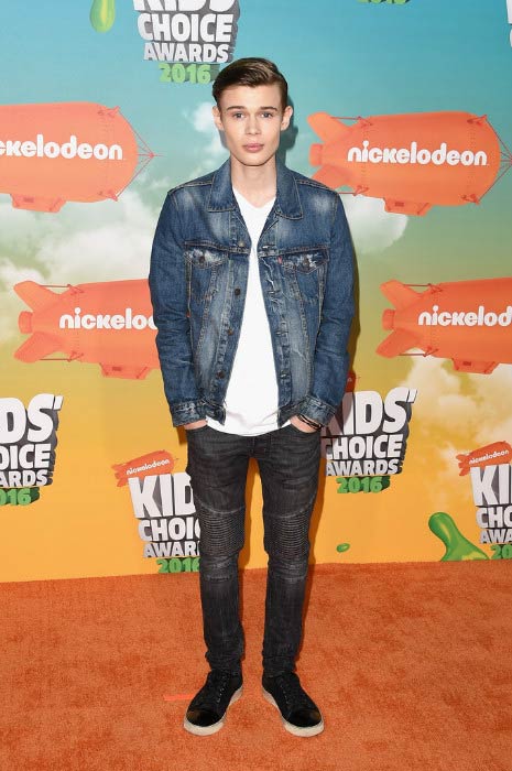 Benjamin Lasnier στα βραβεία Nickelodeon's Kids 'Choice 2016