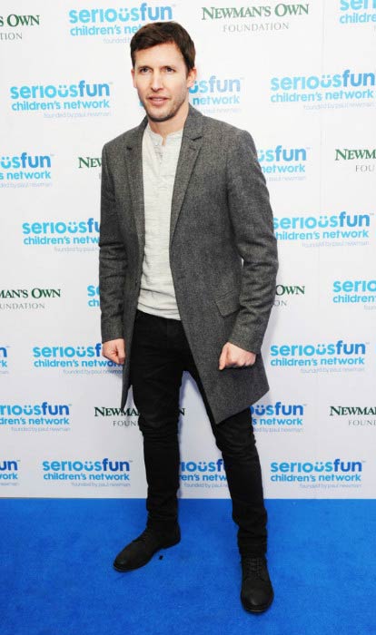 Ο James Blunt στο SeriousFun London Gala τον Δεκέμβριο του 2013