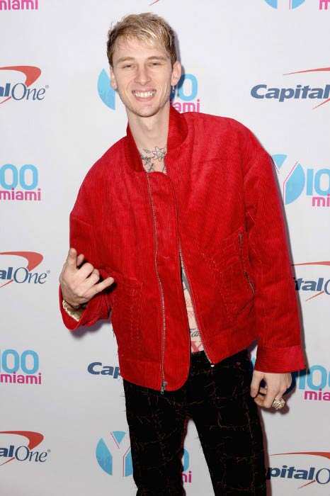 Machine Gun Kelly ved Y100's Jingle Ball 2016-begivenhed