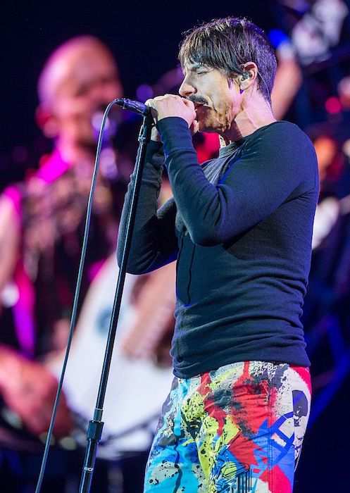 Ο Anthony Kiedis τραγουδά στο Rock im Park 2016 Music Festival