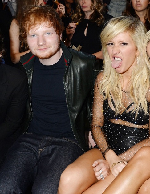 Ed Sheeran og kjæresten Ellie Goulding