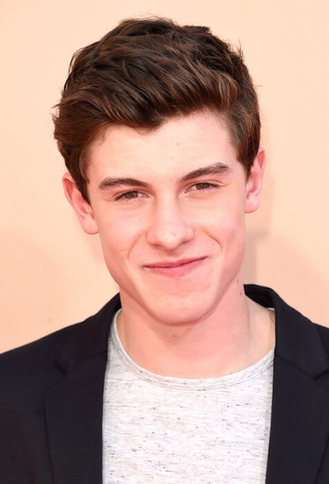 Ο τραγουδιστής Shawn Mendes παρευρίσκεται στα 2015 iHeartRadio Music Awards που μεταδόθηκαν ζωντανά στο NBC από το The Shrine Auditorium στις 29 Μαρτίου 2015 στο Λος Άντζελες, Καλιφόρνια