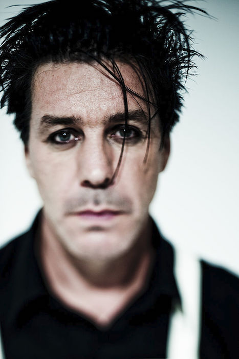 Till Lindemannin muotokuva vuonna 2009