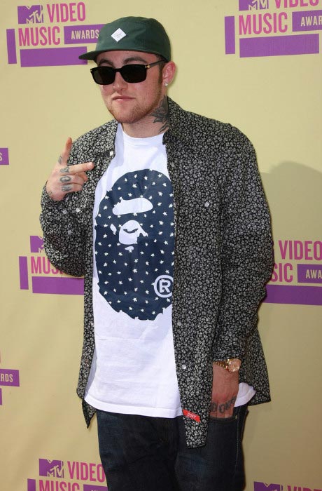 Mac Miller på MTV Video Music Awards 2012 i Los Angeles