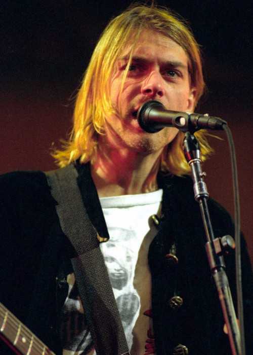 Kurt Cobain na Live and Loud v roku 1993