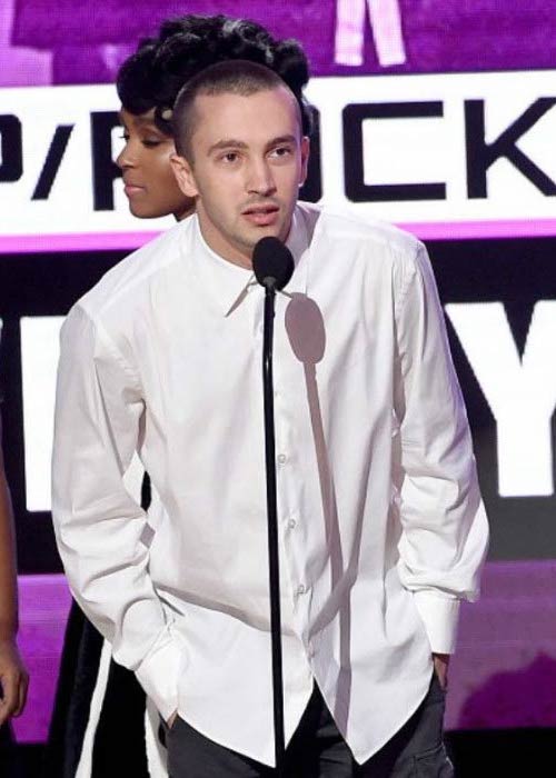 Tyler Joseph na American Music Awards v novembri 2016