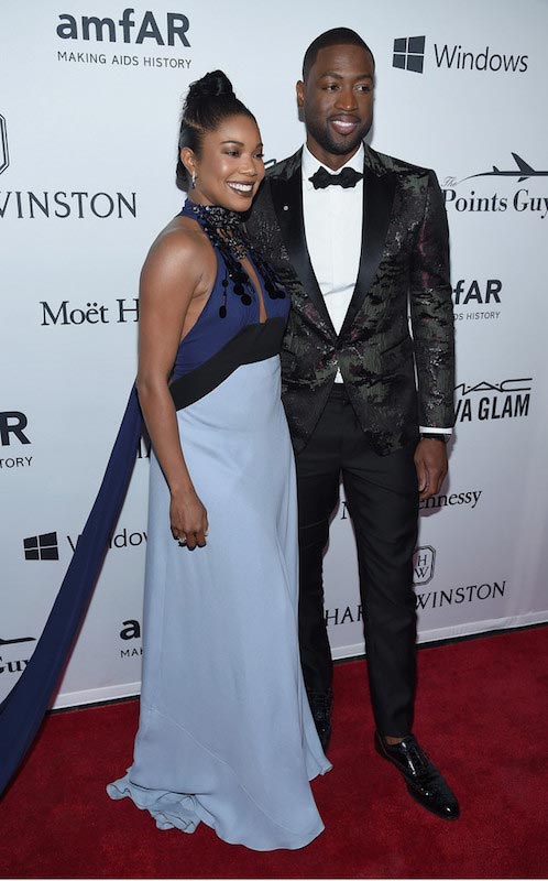 Dwyane Wade med Gabrielle Union den 9. juni 2016 i New York