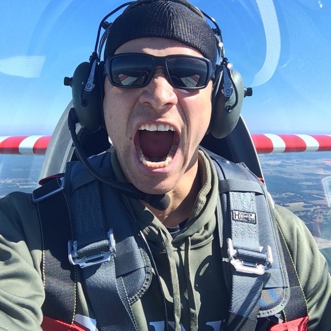 Jimmy Graham tog en fly-selfie i januar 2015