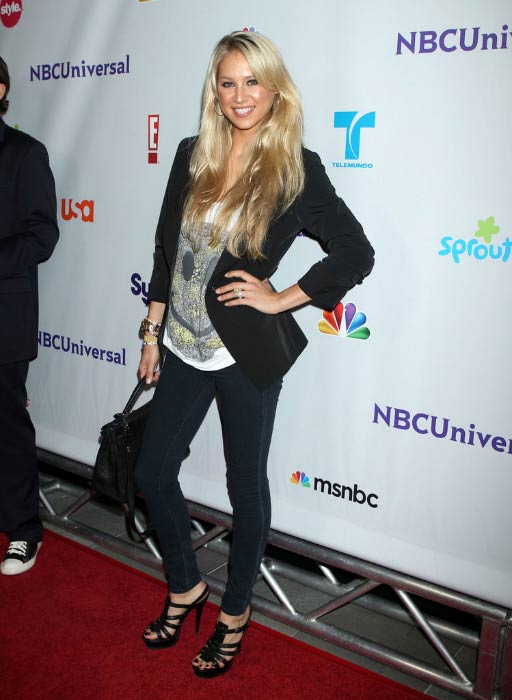 Anna Kournikova NBC Universal Press Tour All-Star Party -tapahtumassa elokuussa 2011