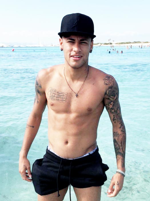 Σώμα χωρίς πουκάμισο Neymar Jr