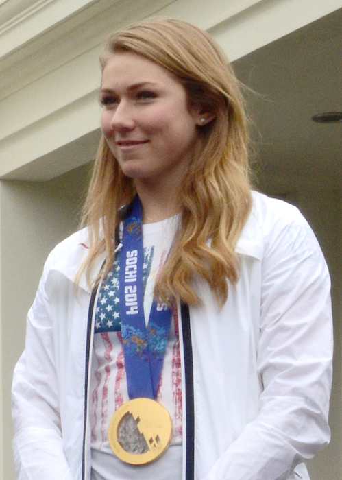 Mikaela Shiffrin i Det Hvide Hus hædrer de olympiske og paralympiske atleter 2014
