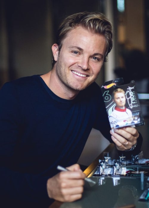 Nico Rosberg set i et Instagram -indlæg i december 2019