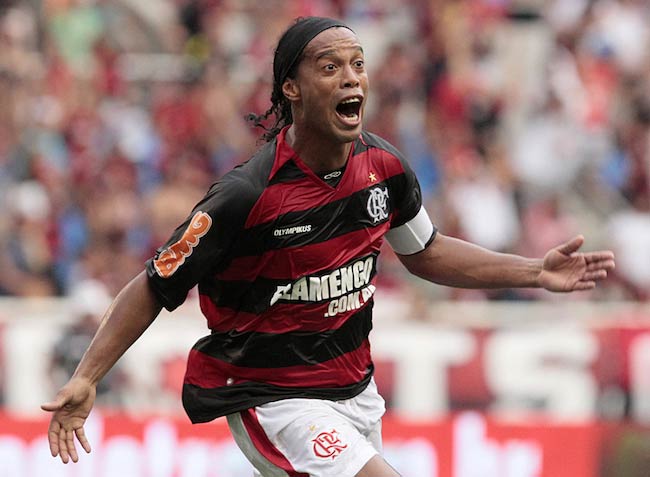 Ronaldinho i slutningen af ​​Guanabara Cup 2011