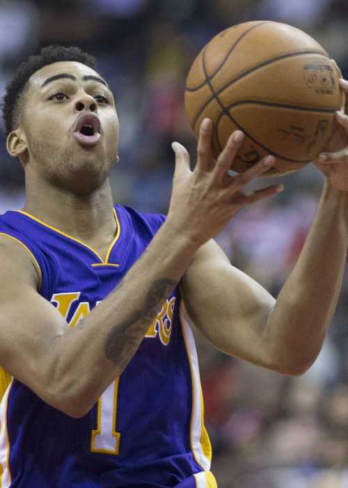 D'Angelo Russell fra Los Angeles Lakers