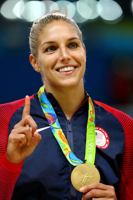 Elena Delle Donne medaljeceremoni 2016 Olympiske Lege Rio, Brasilien 20. august 2016