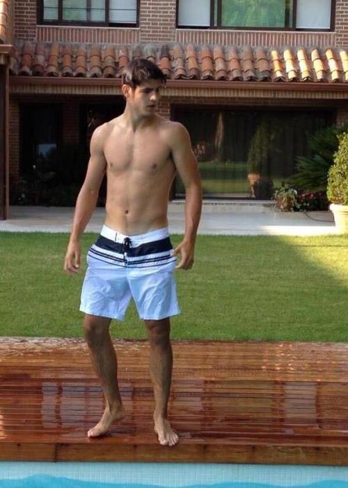 Alvaro Morata shirtless body