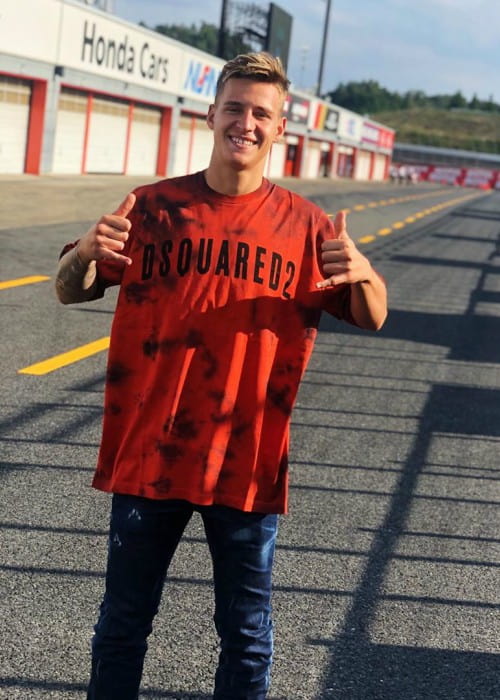 Fabio Quartararo i et Instagram-opslag i oktober 2019