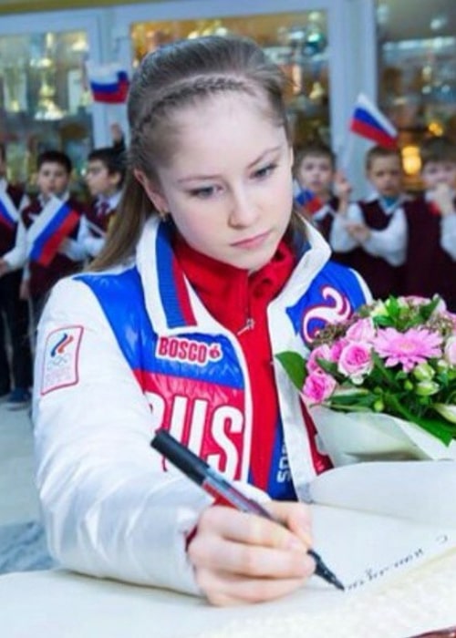 Η Γιούλια Λιπνιτσκάγια όπως φαίνεται σε μια ανάρτηση στο Instagram τον Μάρτιο του 2015