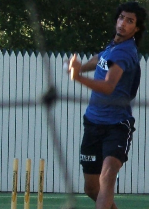 Ishant Sharma som set på et billede taget ved Adelaide Oval i Australien i februar 2008