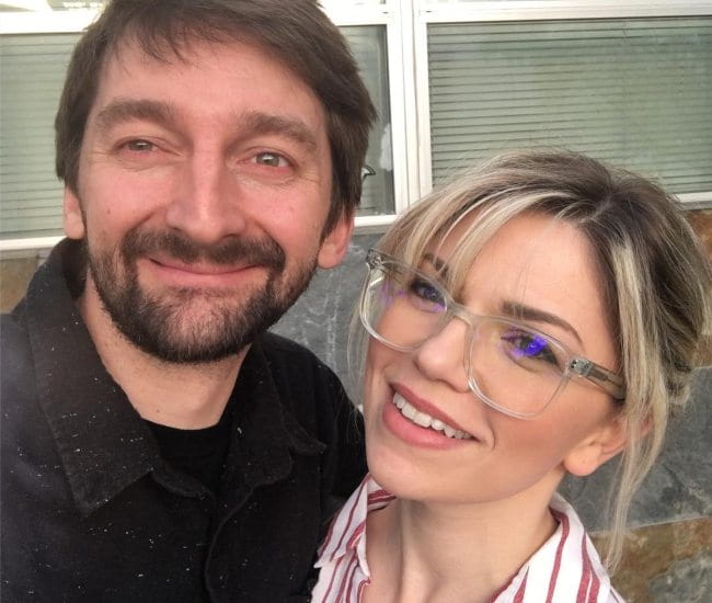 Ο Aaron Kyro και η Danielle Kyro σε μια selfie τον Απρίλιο του 2019