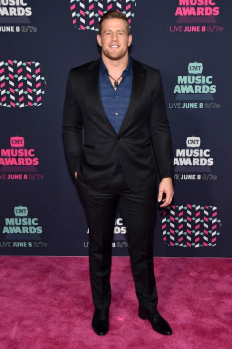 J. J. Watt ved CMT Music Awards 2016