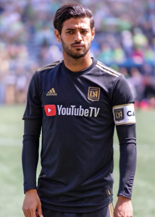Carlos Vela Los Angeles FC: n ottelun aikana toukokuussa 2019