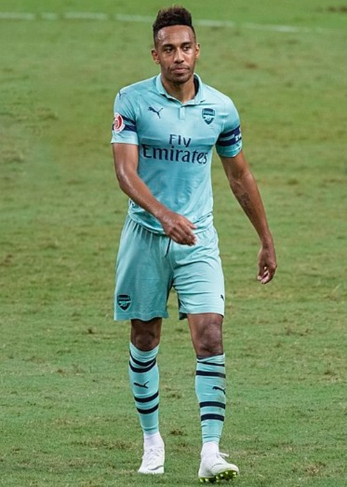 Pierre-Emerick Aubameyang heinäkuussa 2018